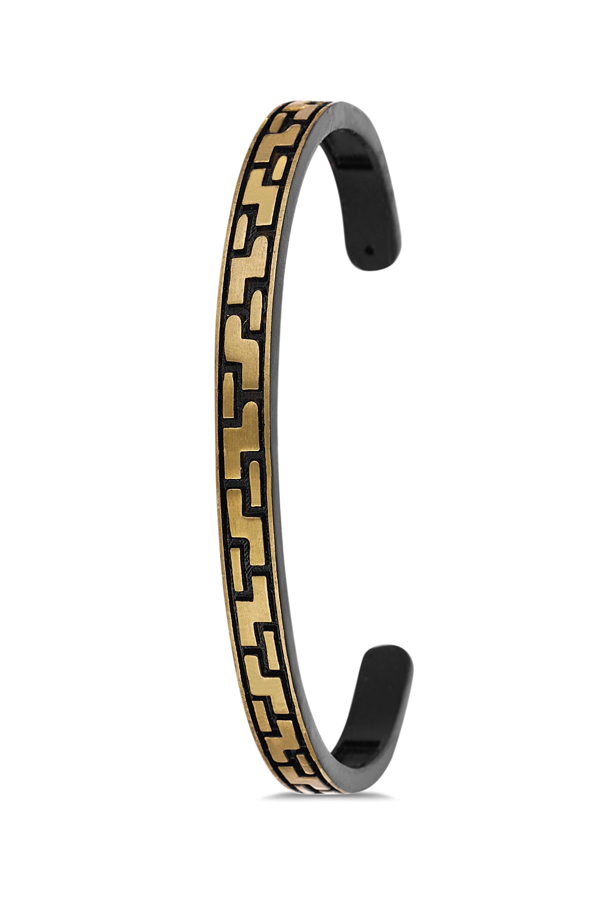 Black Gold Link Bracelet