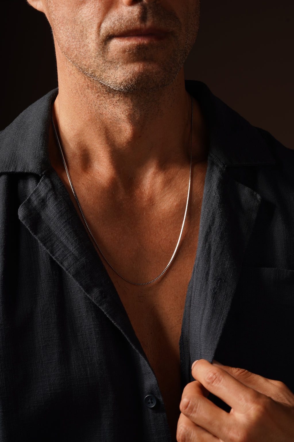 Black Chain Necklace