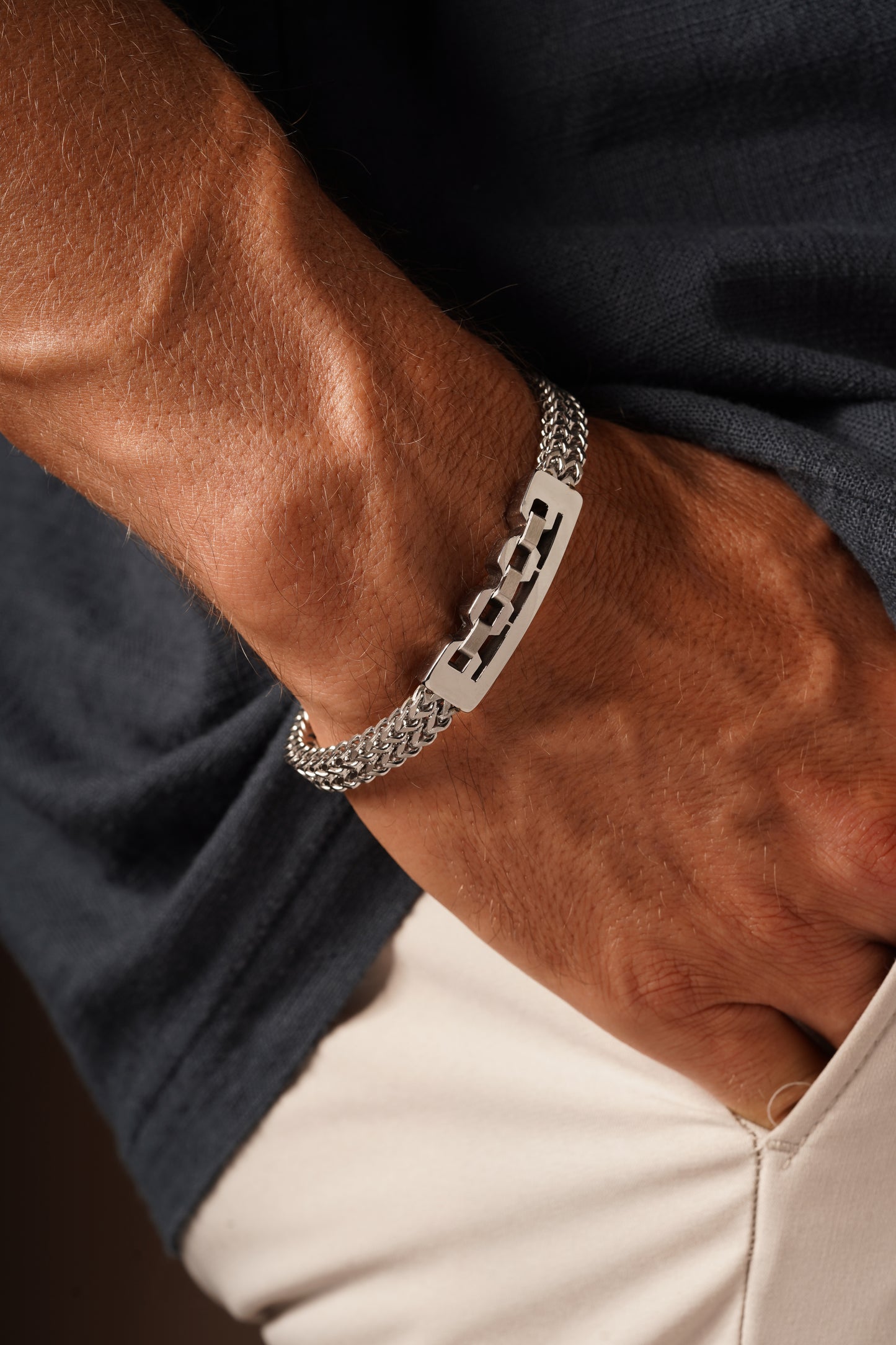 Silver Link Chain Bracelet