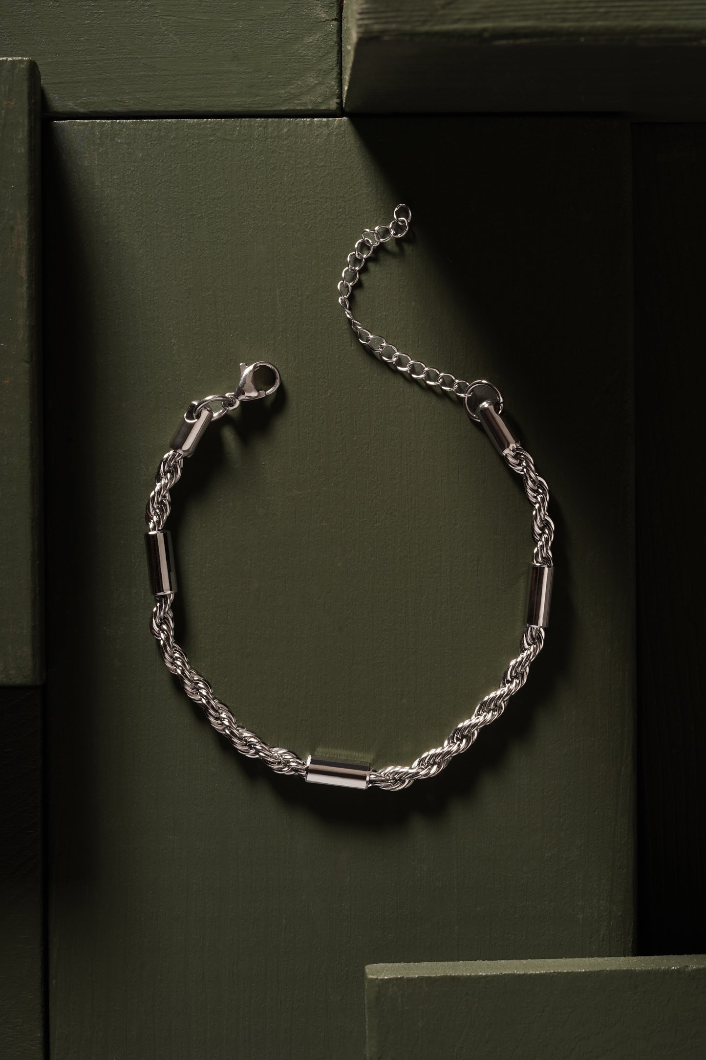Twisted Rope Chain Bracelet