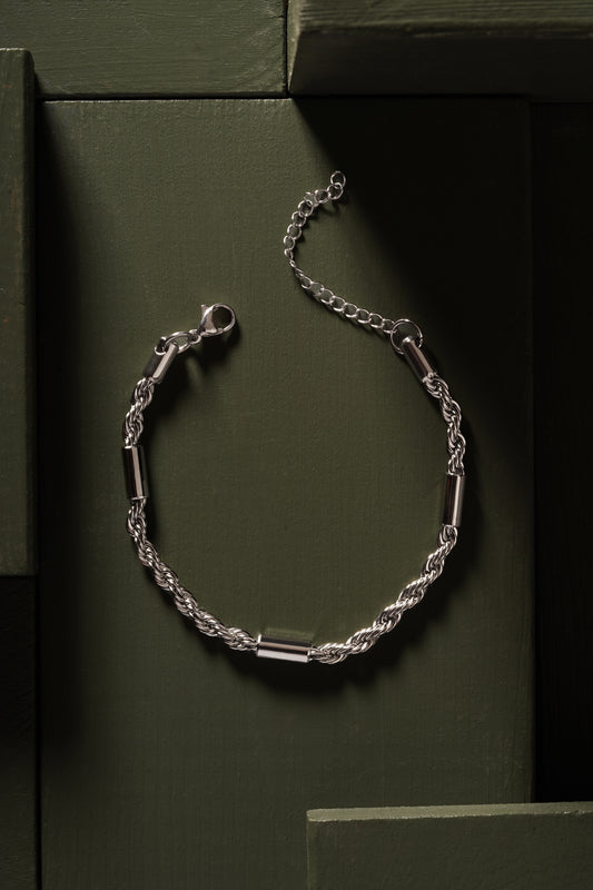 Twisted Rope Chain Bracelet