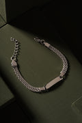 Silver Mesh ID Bracelet