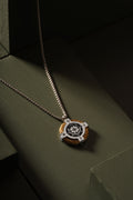 Compass Wheel Necklace