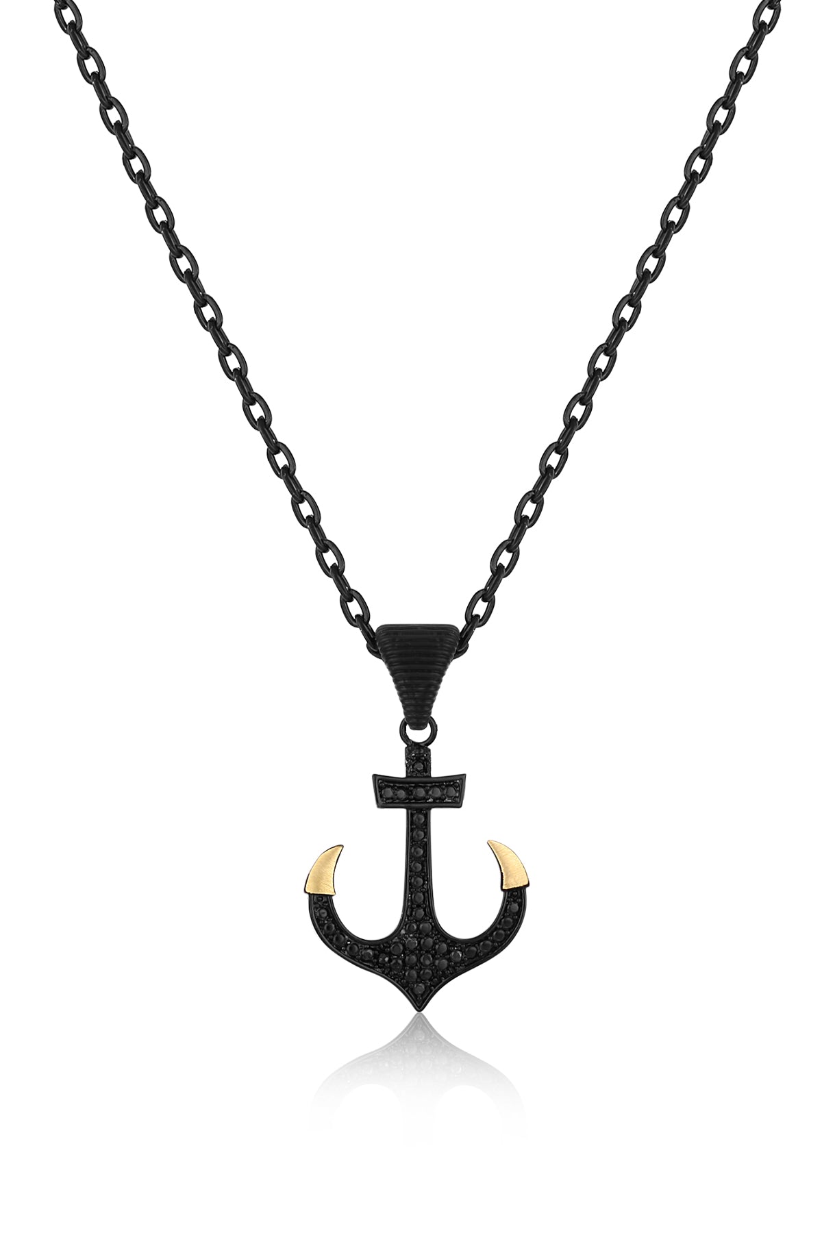 Black Anchor Kolye
