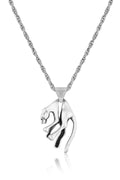 Silver Panther Necklace