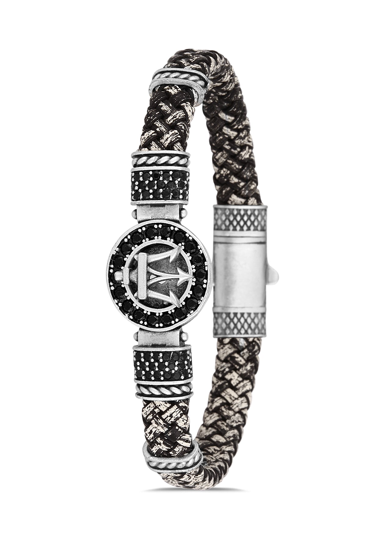 Trident Noir Bracelet