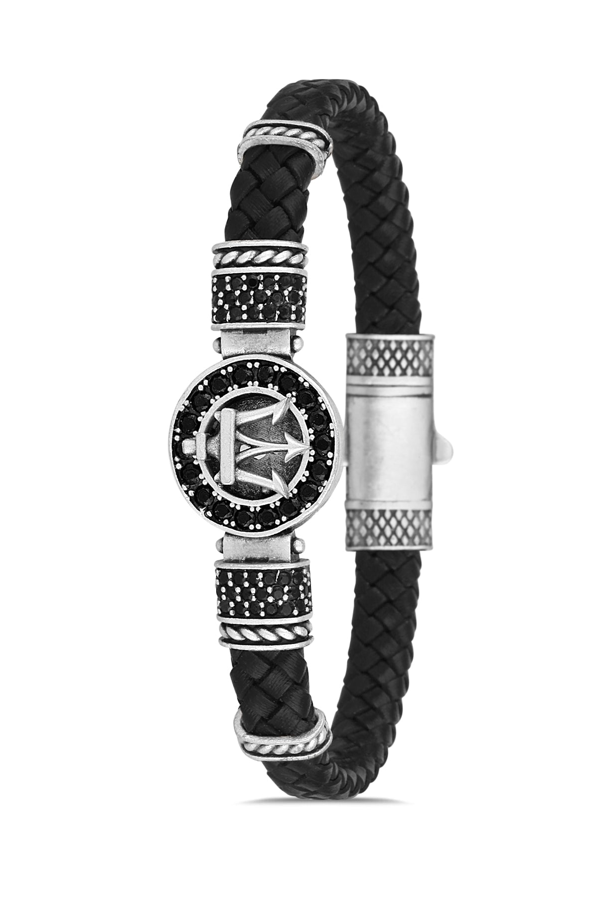Trident Noir Bracelet