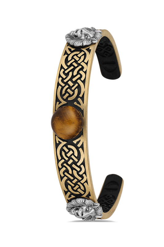 Leonis Tiger Eye Cuff