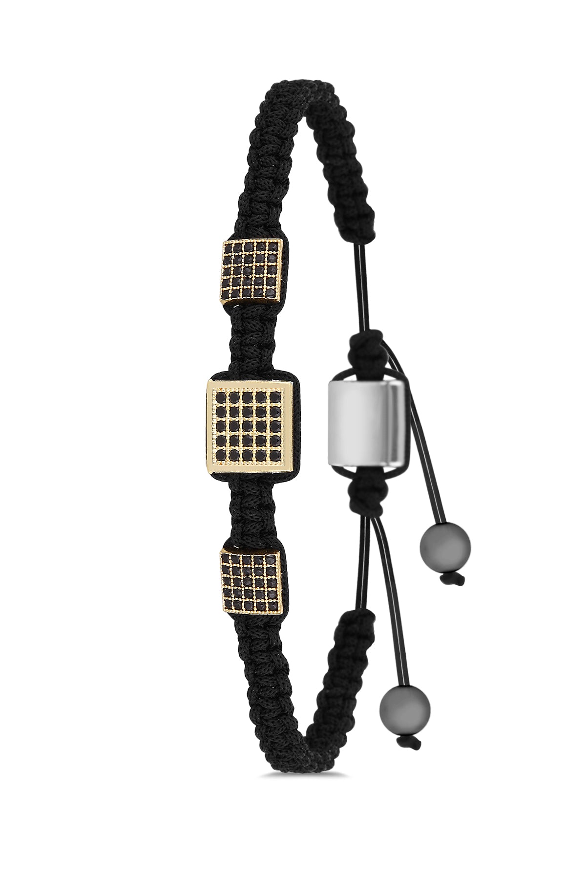 Black Square Macrame