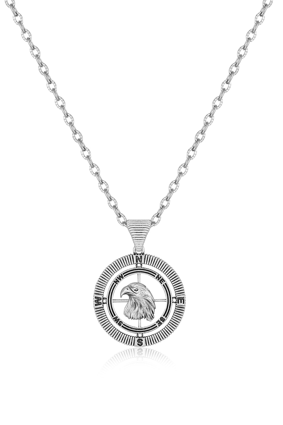 Compass Eagle Kolye